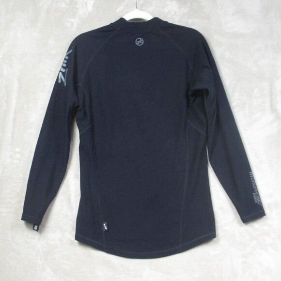 Zhik Womens Active Fleece High Collar 1/4 Zip Black Pullover Size Large - Picture 2 of 12